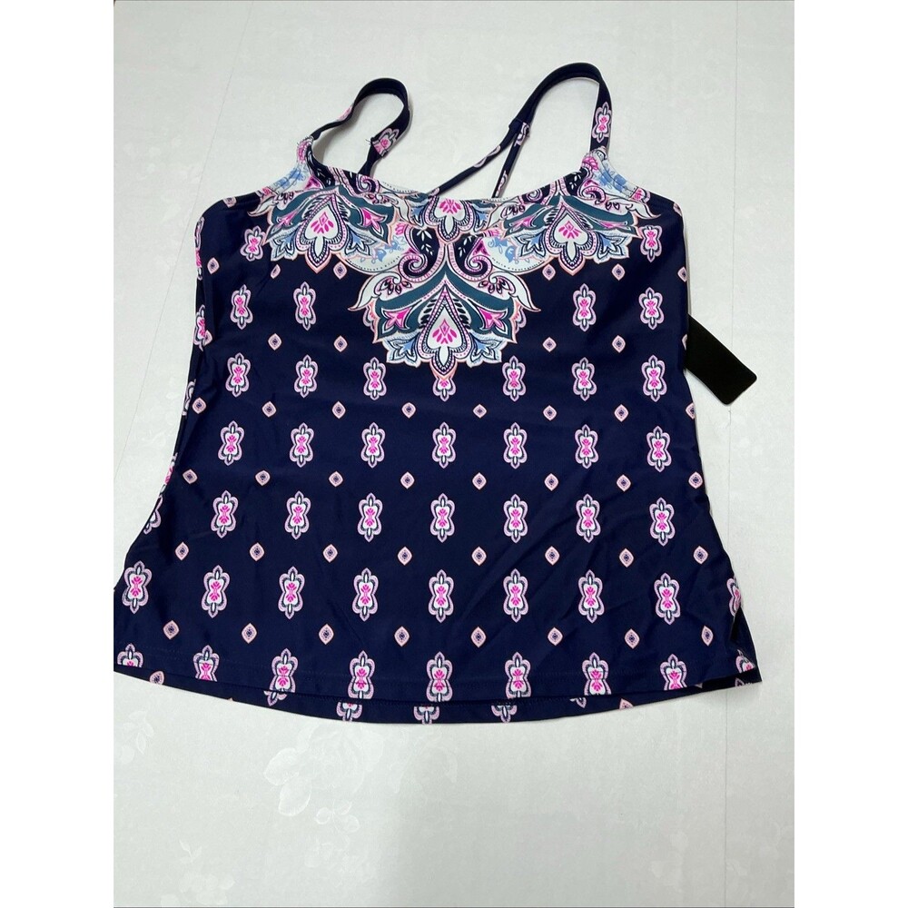 Island Scape Bikini Full Top Push Up Size 8 In New Condition